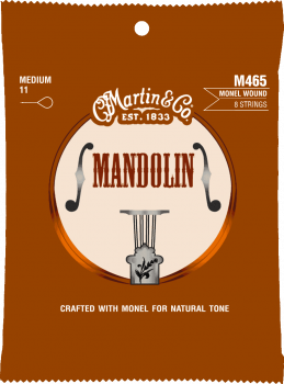 Martin&Co Mandolin M465 Monel Wound 8 Strings Medium 11