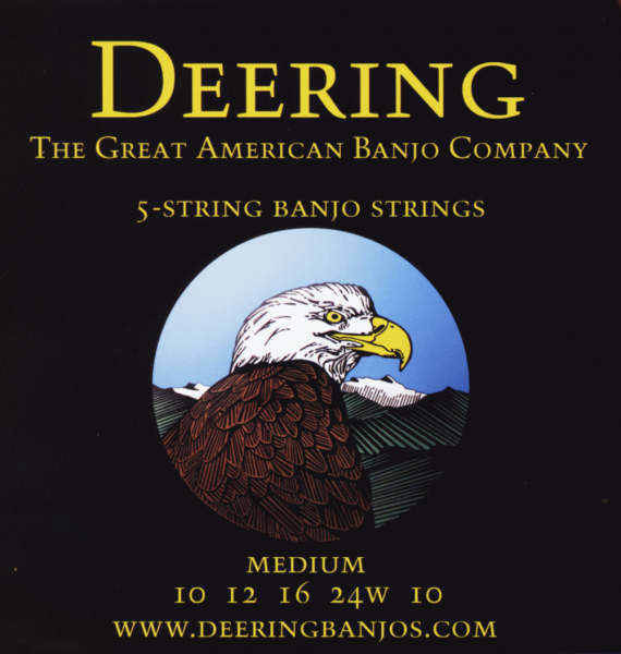 Deering 5-String Banjo Saiten Medium
